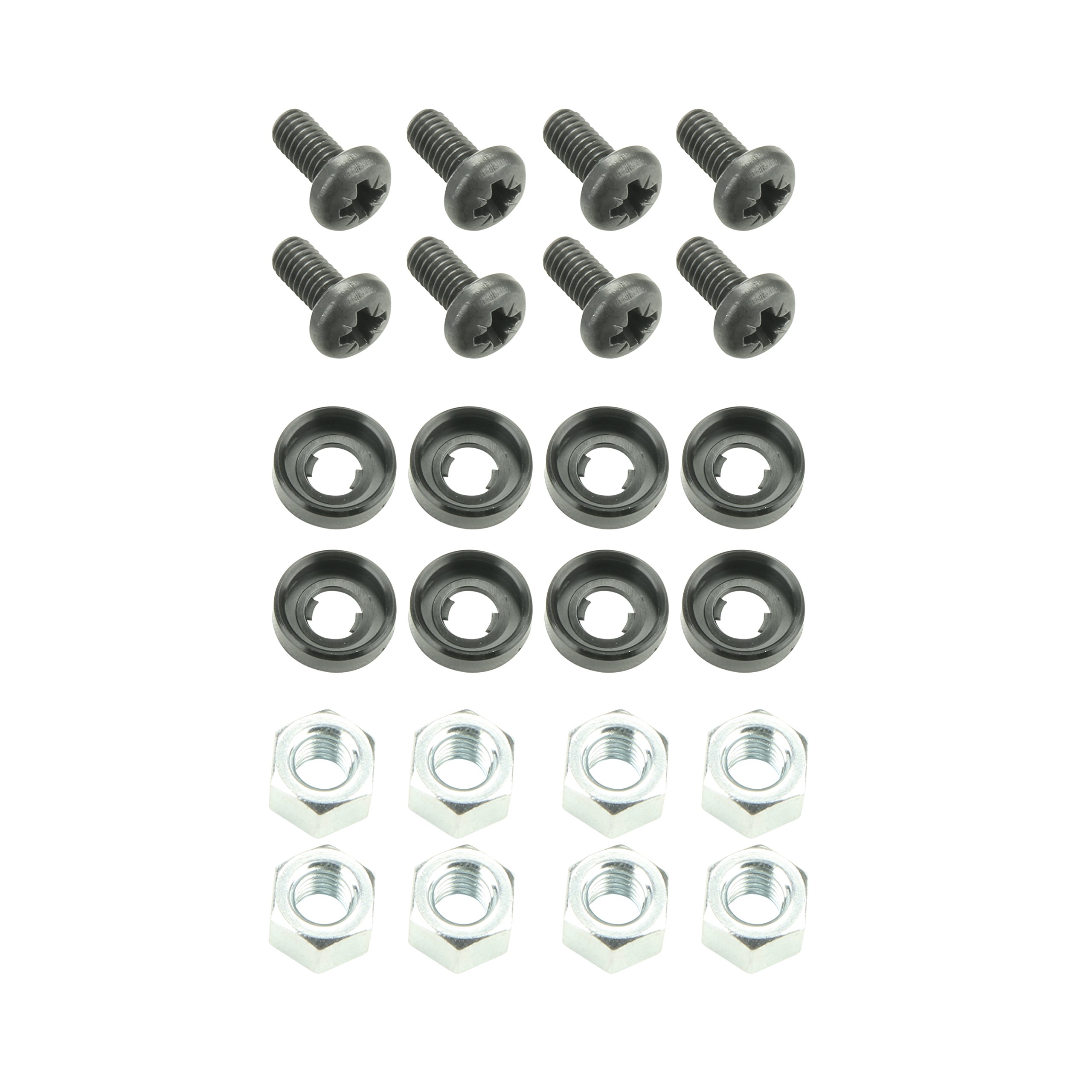 Adam Hall 19" Parts 5924 M8 AH - Mounting Kit for two 19" Units with Hex Nuts M6
