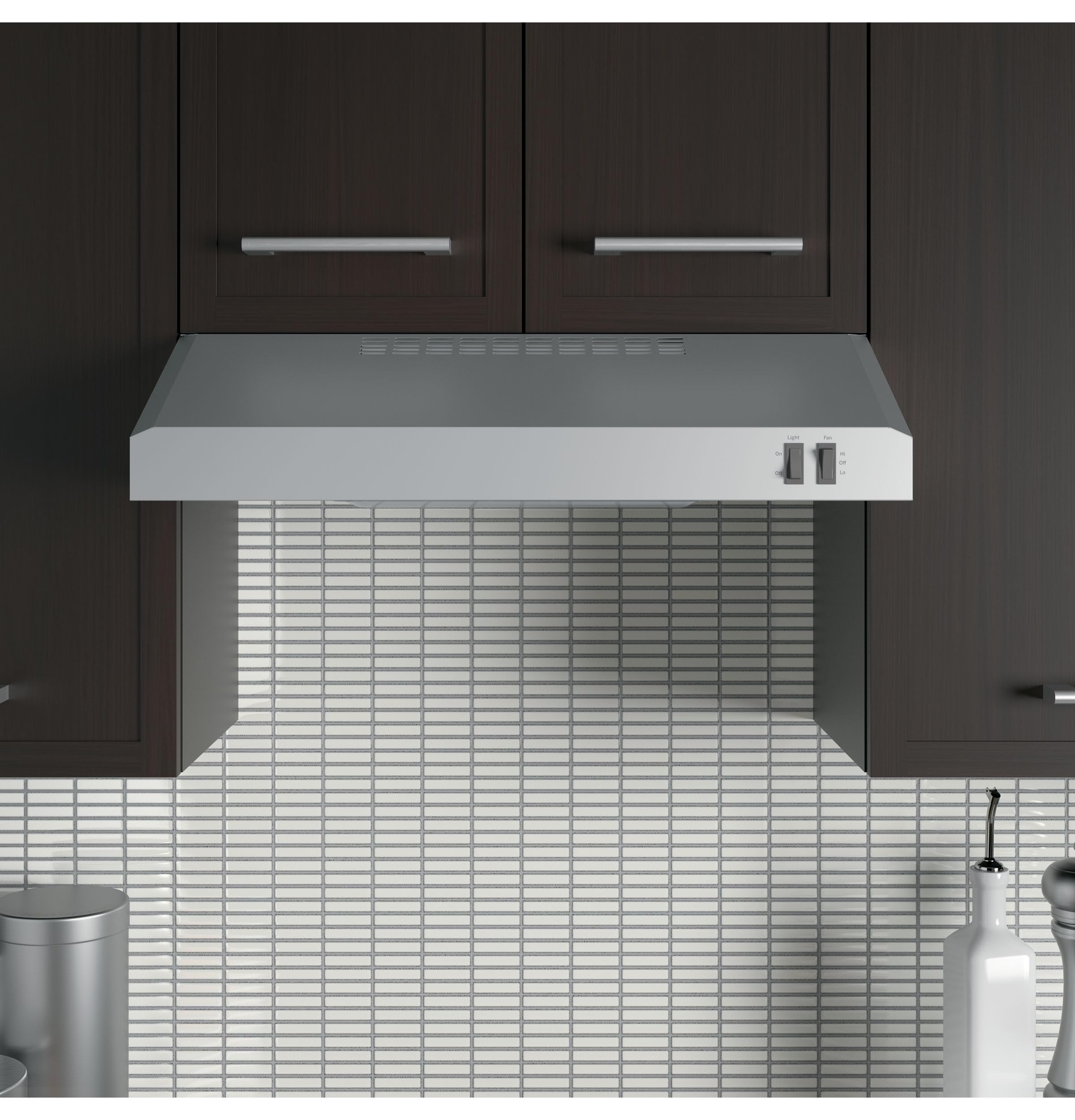 Snapklik.com : 24in. Under Cabinet Range Hood, Convertible Duct, 2