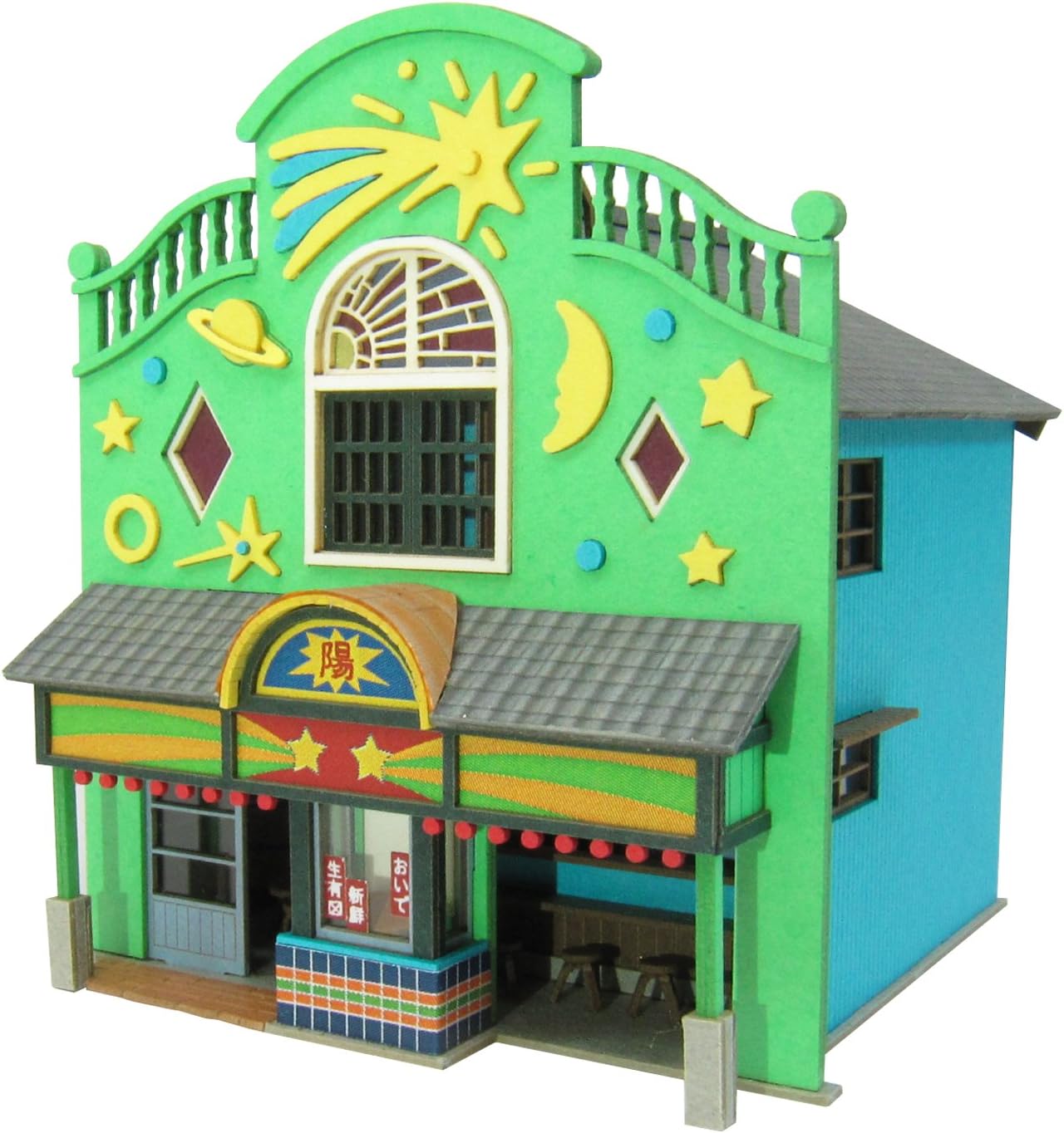[Miniatuart] Limited Edition `Spirited Away` Strange Town 1 (Unassembled Kit) by Sankei