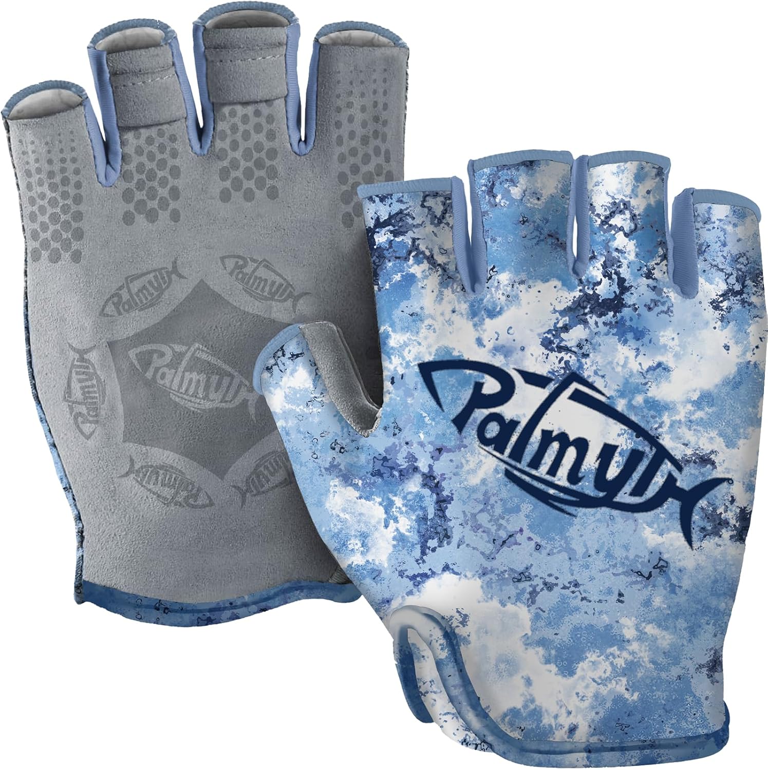 Palmyth Stubby UV フィッシンググローブ 日焼け防止 指なしグローブ メンズ レディース UPF 51+ SPF カ