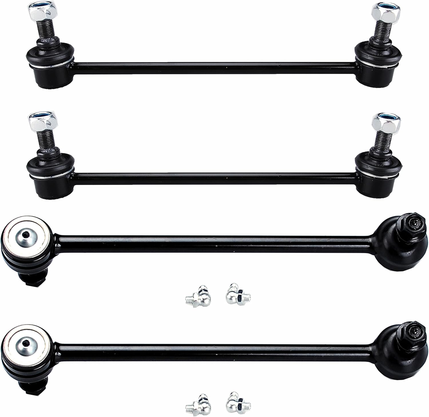 ECCPP Sway Bar Link Kit 2007 2008 2009 2010 2011 for Toyota Camry - Front Sway Bar Endlink Rear Sway Bar End Links