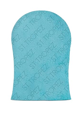 ST TROPEZ Luxe - Manopla de bronceado de doble cara, manopla aplicadora de bronceado para un acabado sin rayas, reutilizable y lavable, uso con