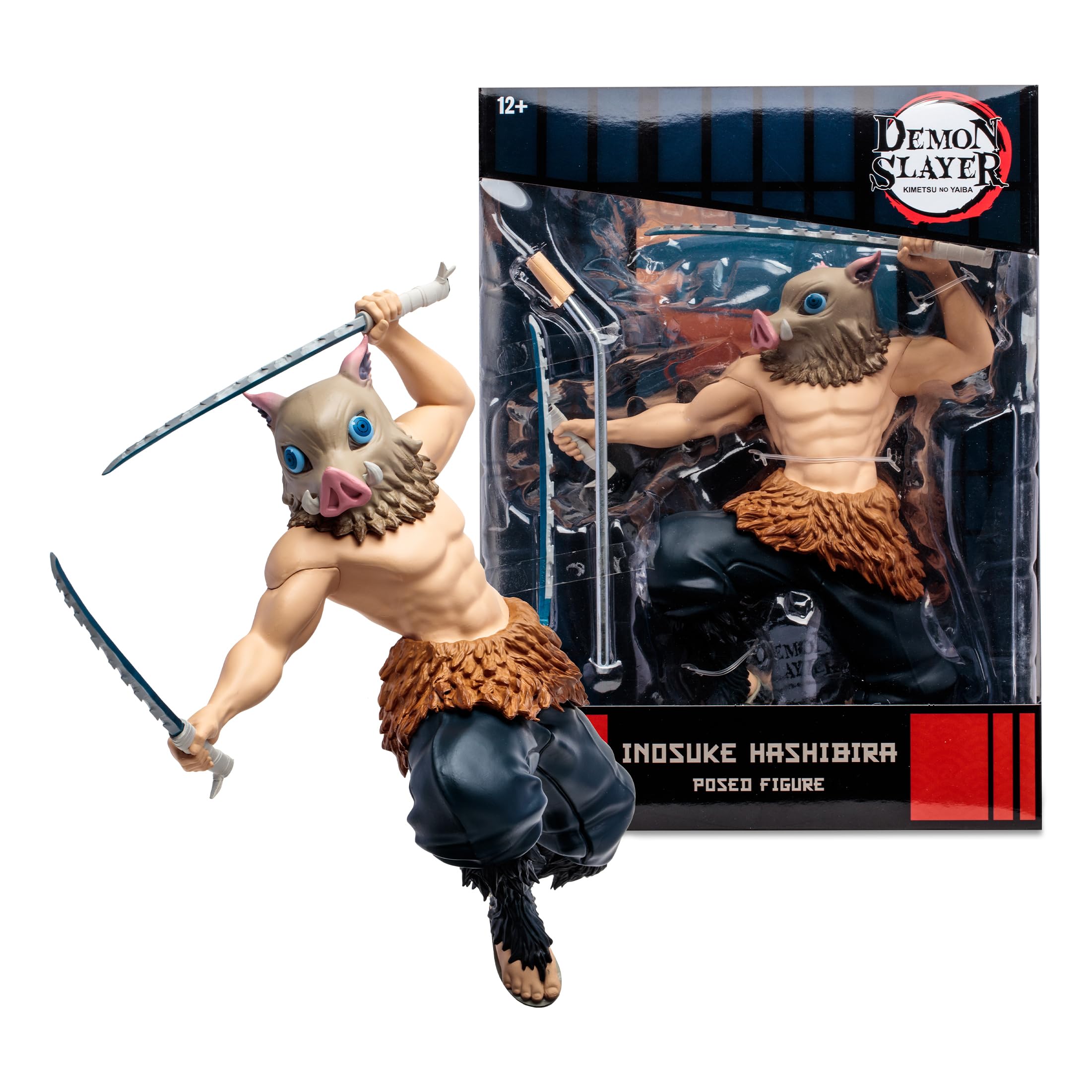 Lansay - MCFARLANE TOYS - Demon Slayer - Hashibira Inosuke - 30 cm - Personaggi ispirati a Manga e Cartoni Animati - Collezionabili per bambini dai 12 anni