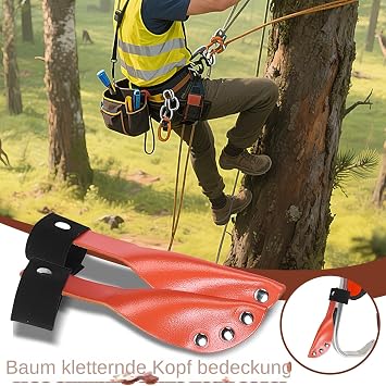 Tree Climbing Gear Cover Anti-Slip Climbing Spikes Guard