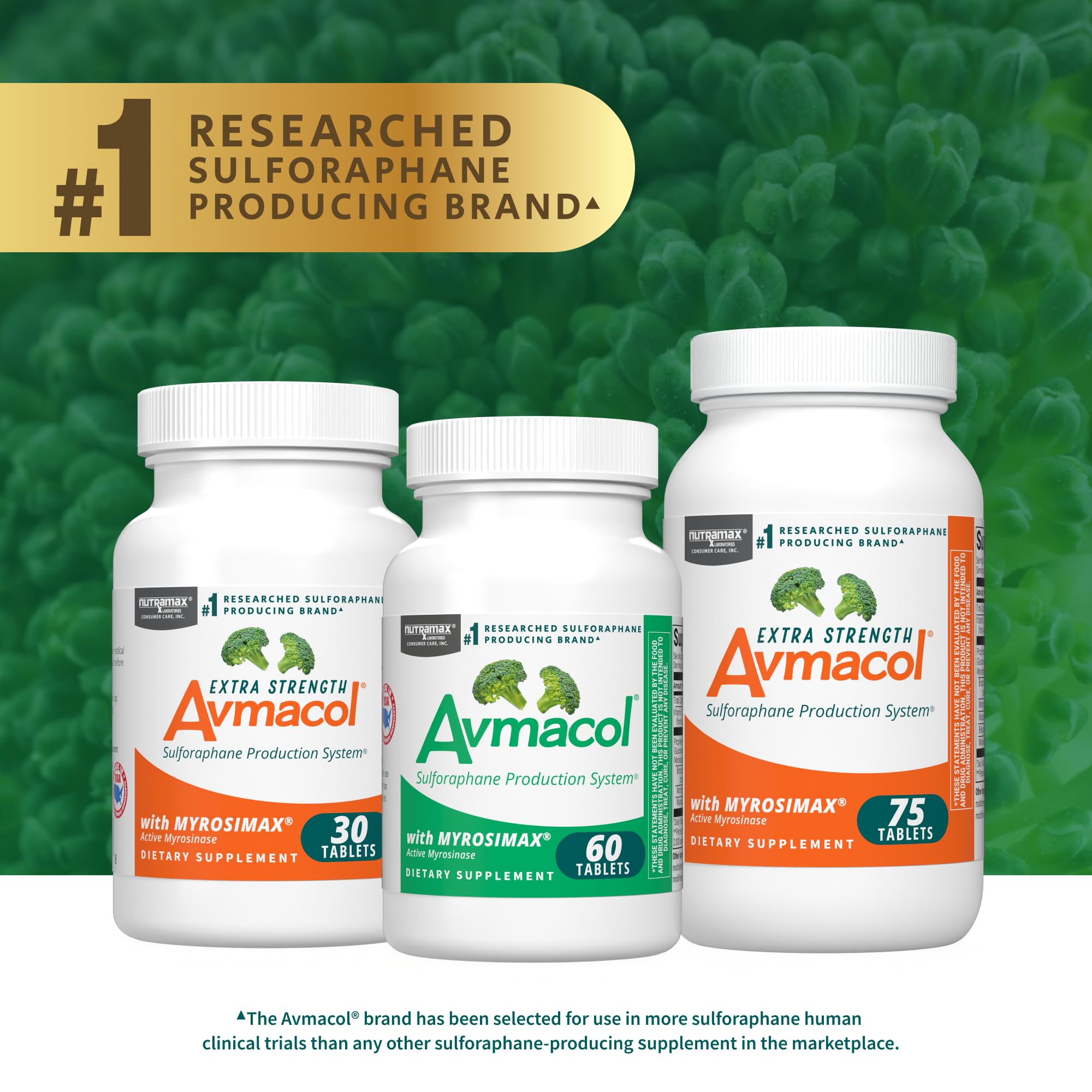 Nutramax Avmacol Sulforaphane Producing Supplement for Detox, 60 Tablets — Amazon image 9