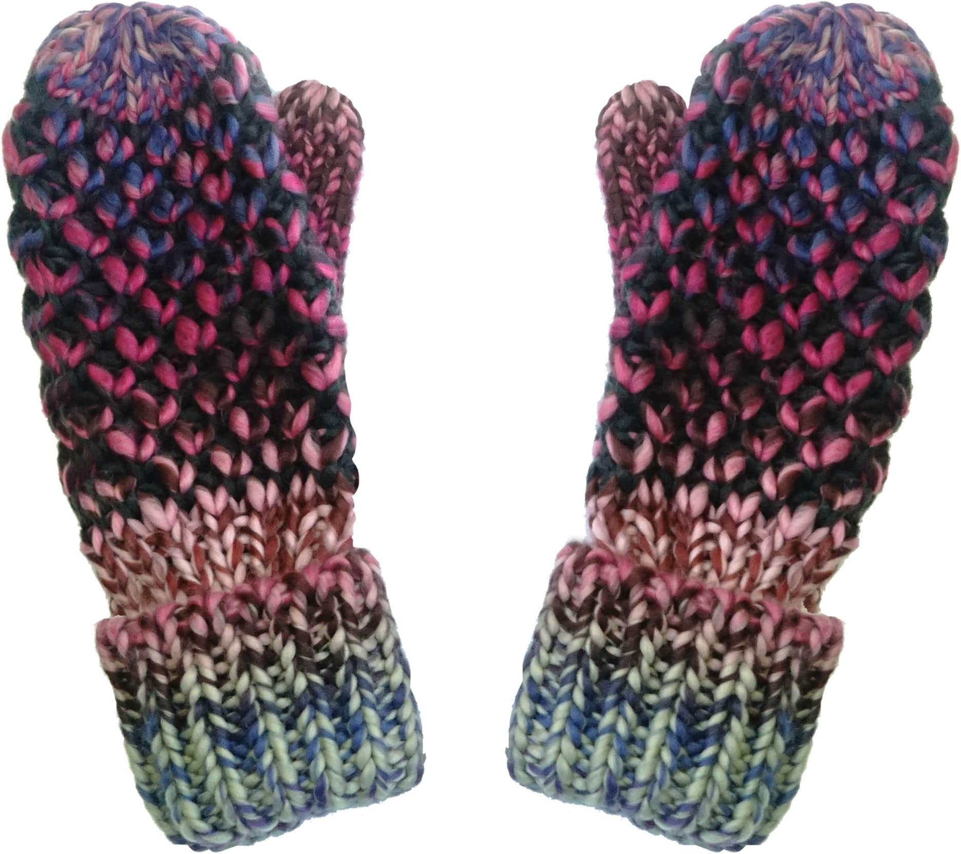 Coldwater River Multi Color Mittens