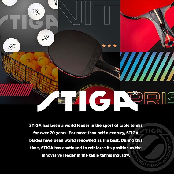 Stiga Carbon + Racquet