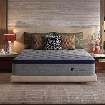 Avenco Full Size Mattress 12 Inch, Luxury Dual Cooling Hybrid Mattress | Dual NanoGELTM Memory Foam with SmartS Coil for Motion Isolation & Extra Back Support, Pressure Relief, CertiPUR-US Certified