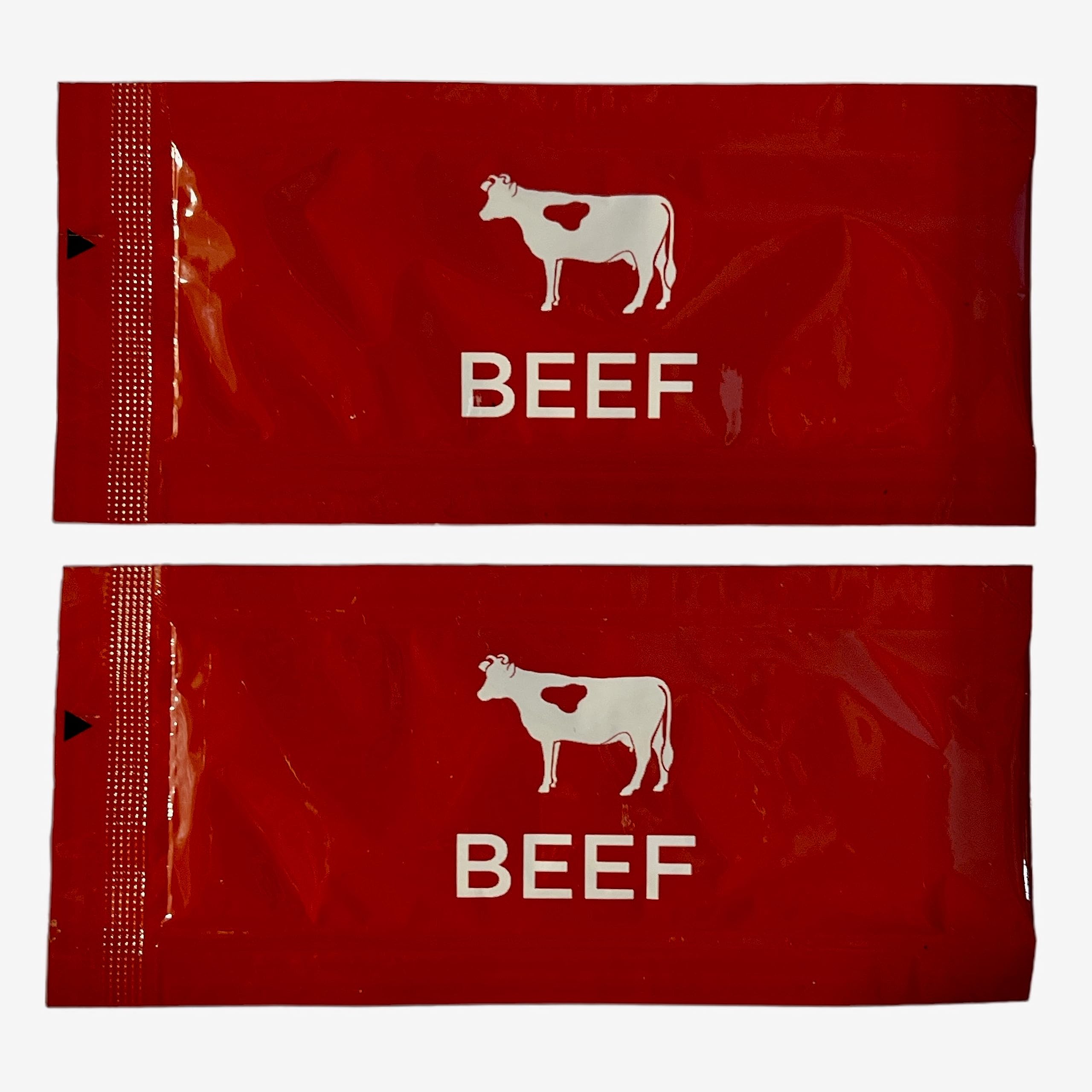 Reduced Sodium Beef Broth Concentrate - 20 Stick Pack (9.6g Each) - Bundle with Habanerofire Pan and Skillet Scraper