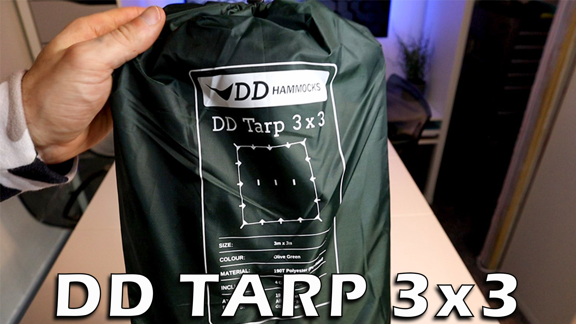 Watch DD Tarp 3x3 Review on Amazon Live
