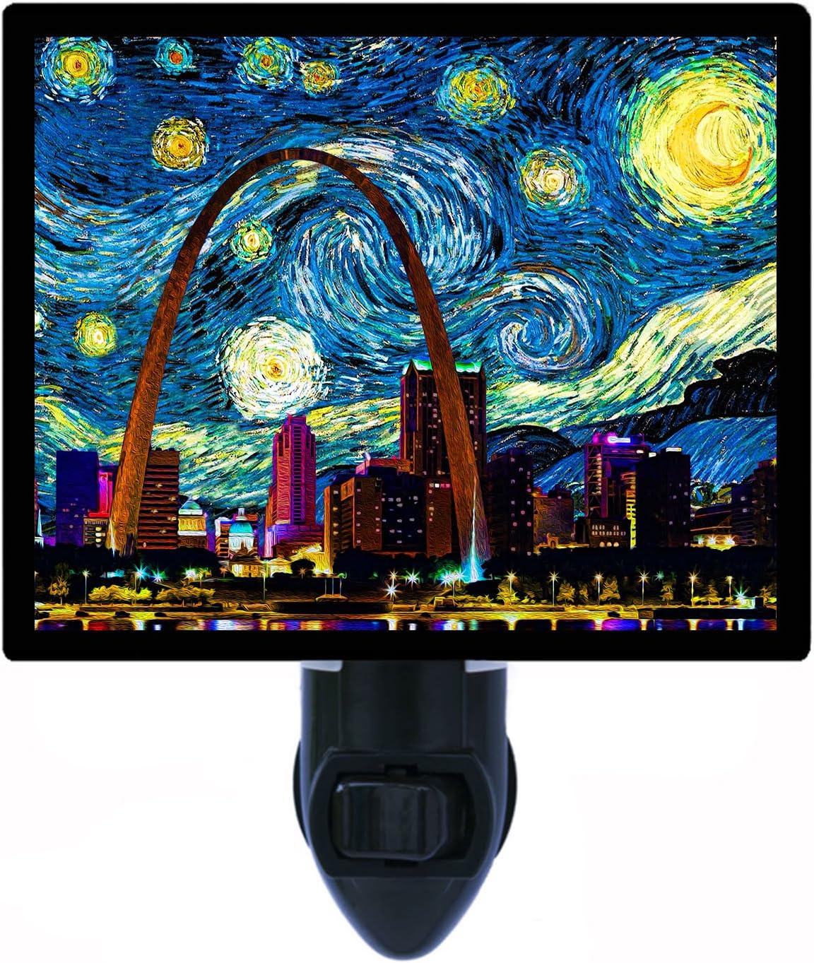 Night Light, St. Louis Starry Night, Van Gogh, Destinations