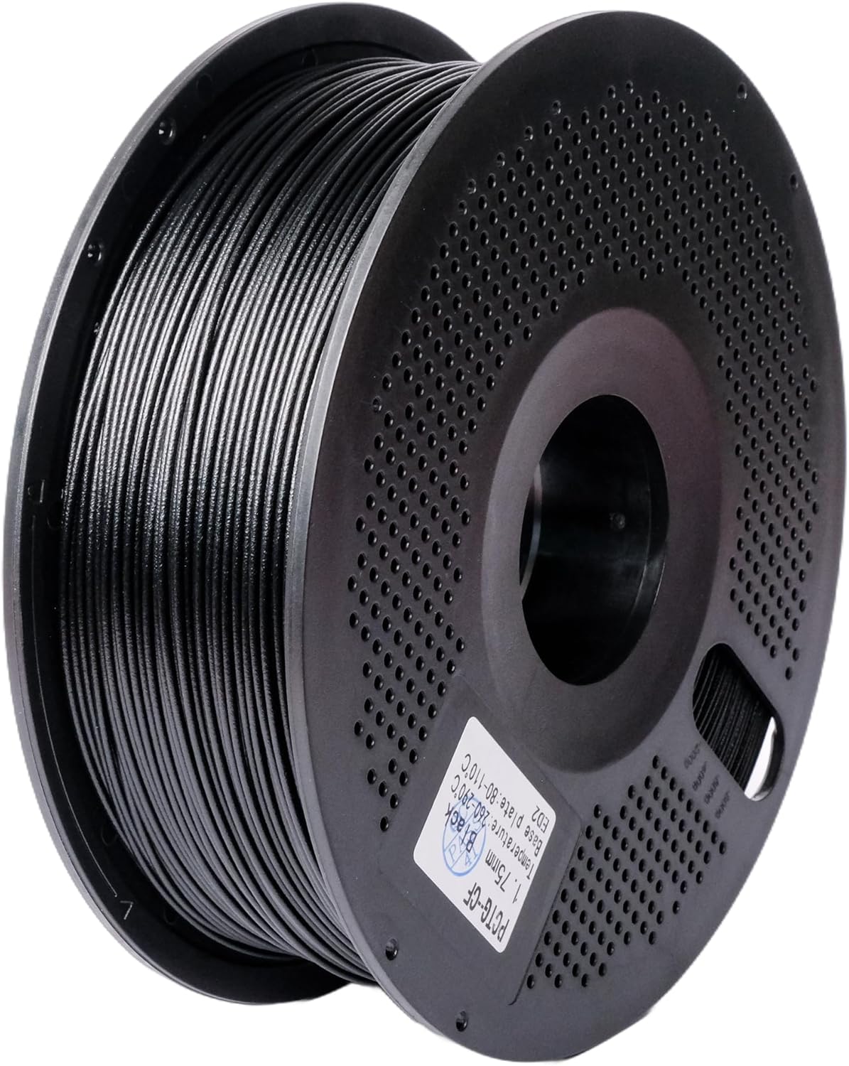 3D BEST-Q PCTG Black 1.75MM 3D Printer Filament, Carbon Fiber
