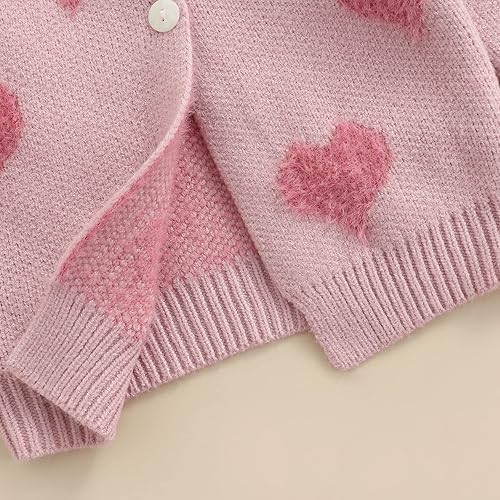 Miniatura 7 de Otoño Invierno Suéter de Punto Infantil Bebé Niña Niño Manga Larga Color Sólido Botón Arriba Cardigan Infantil Primavera Ropa
