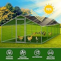 Vista 2 de Paño para sombra de jardín, para plantas, protección contra el calor, 6 x 3 pies, toldo de invernadero 90% vegetal con ojales, cubierta de gallinero