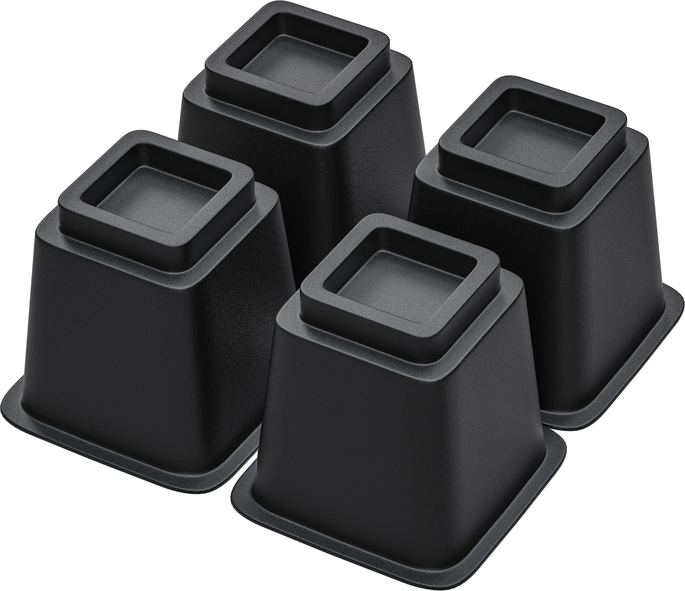 Amazon.com: J&V TEXTILES Bed Furniture Risers - Elevation in 6 Inch ...