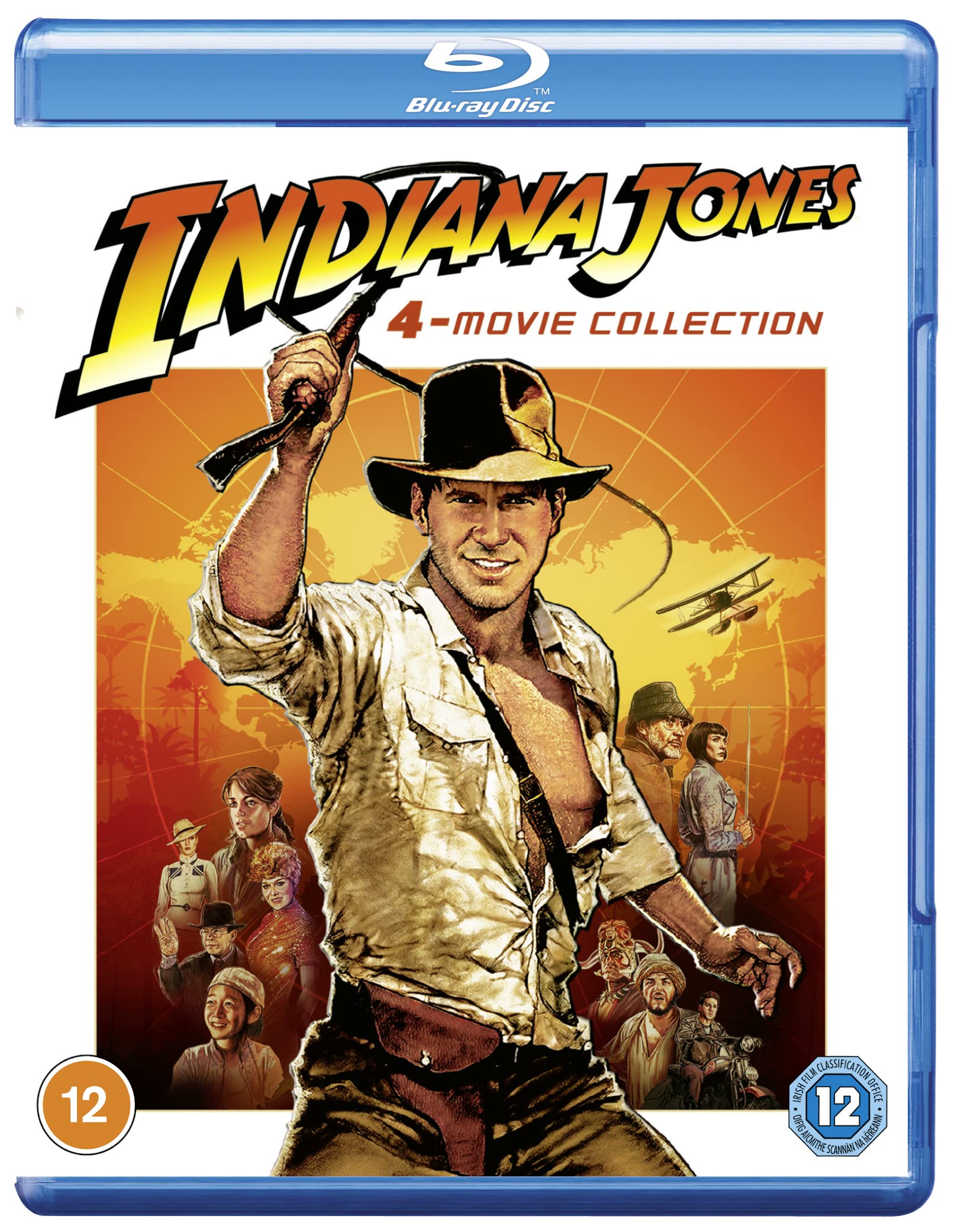 Indiana Jones: 4-Movie Collection [12] Blu-ray Box Set