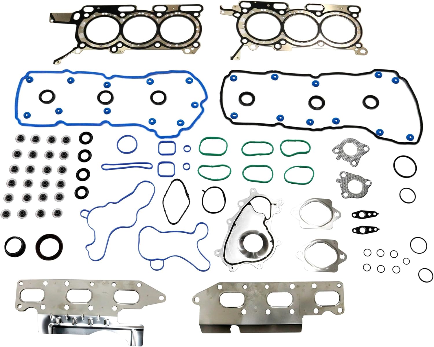 DNJ RRK4323 Engine Re-Ring Kit for 2011-2012 Ford F-150 3.5L V6 24V DOHC 3496cc