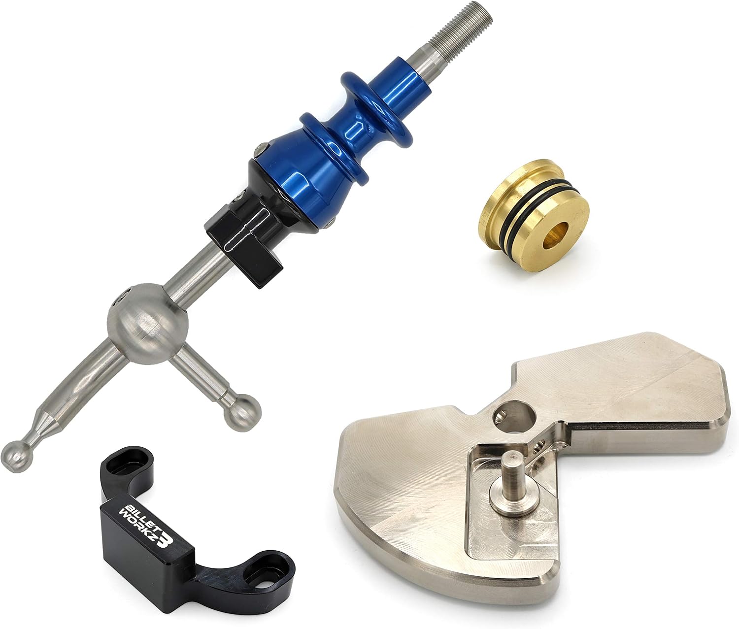 Billetworkz Short Throw Shifter Kit for 2015-25 WRX, Red