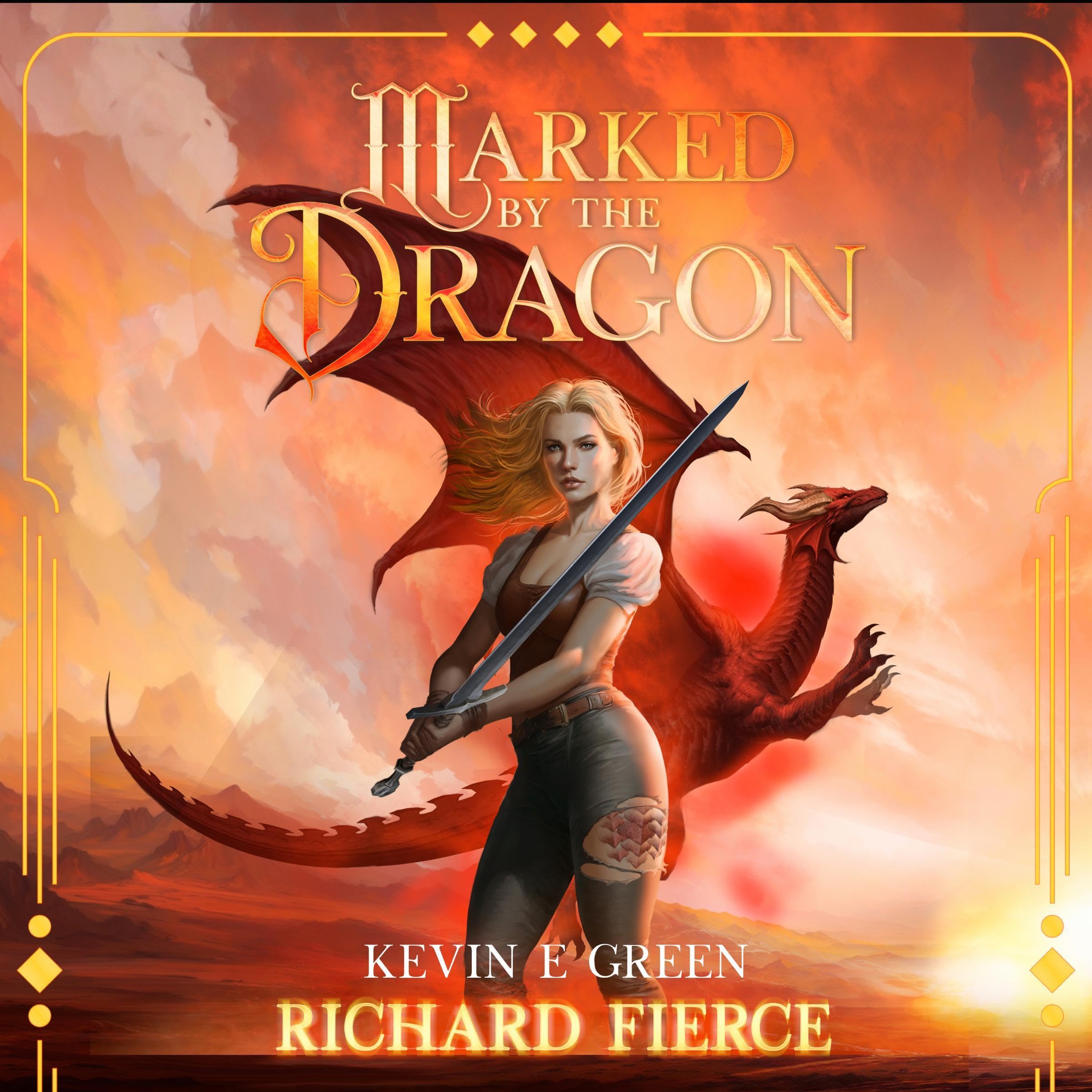 Cover art for Marked by the Dragon
