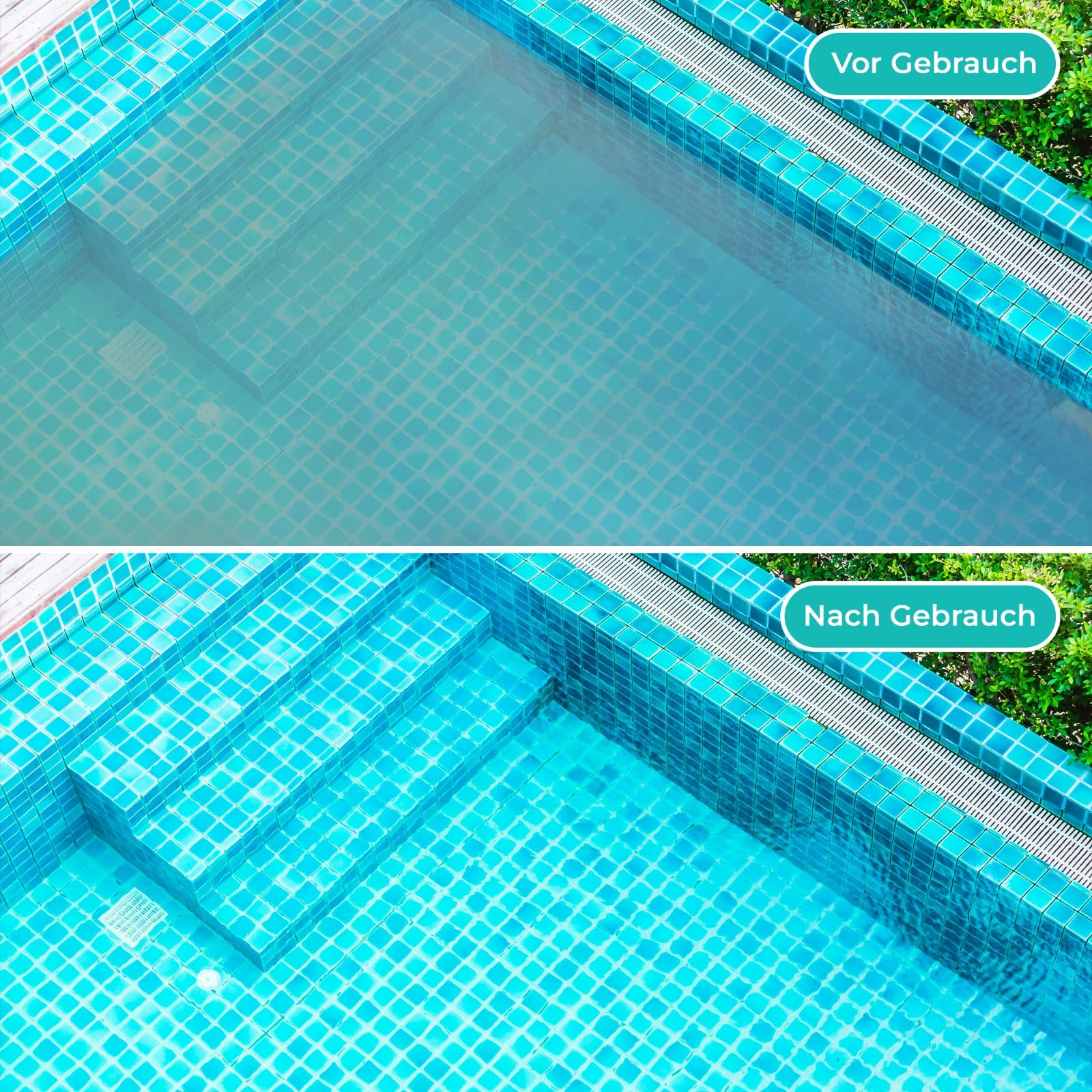 Well2wellness Cartouches de floculant 5,0 kg (40 x 125 g)