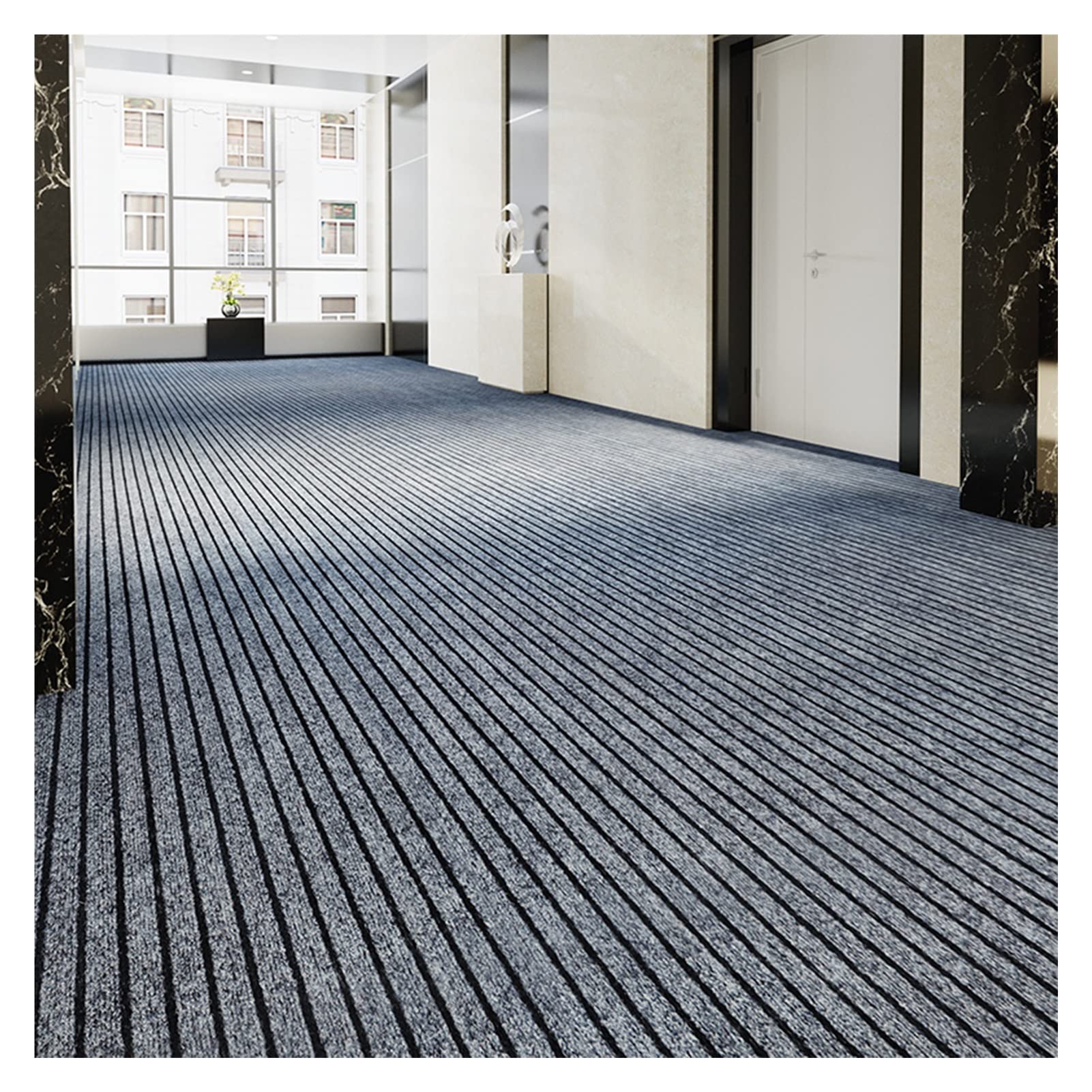 Tapis antidérapant extérieur anti-saleté hygroscopique pour porche taille personnalisée