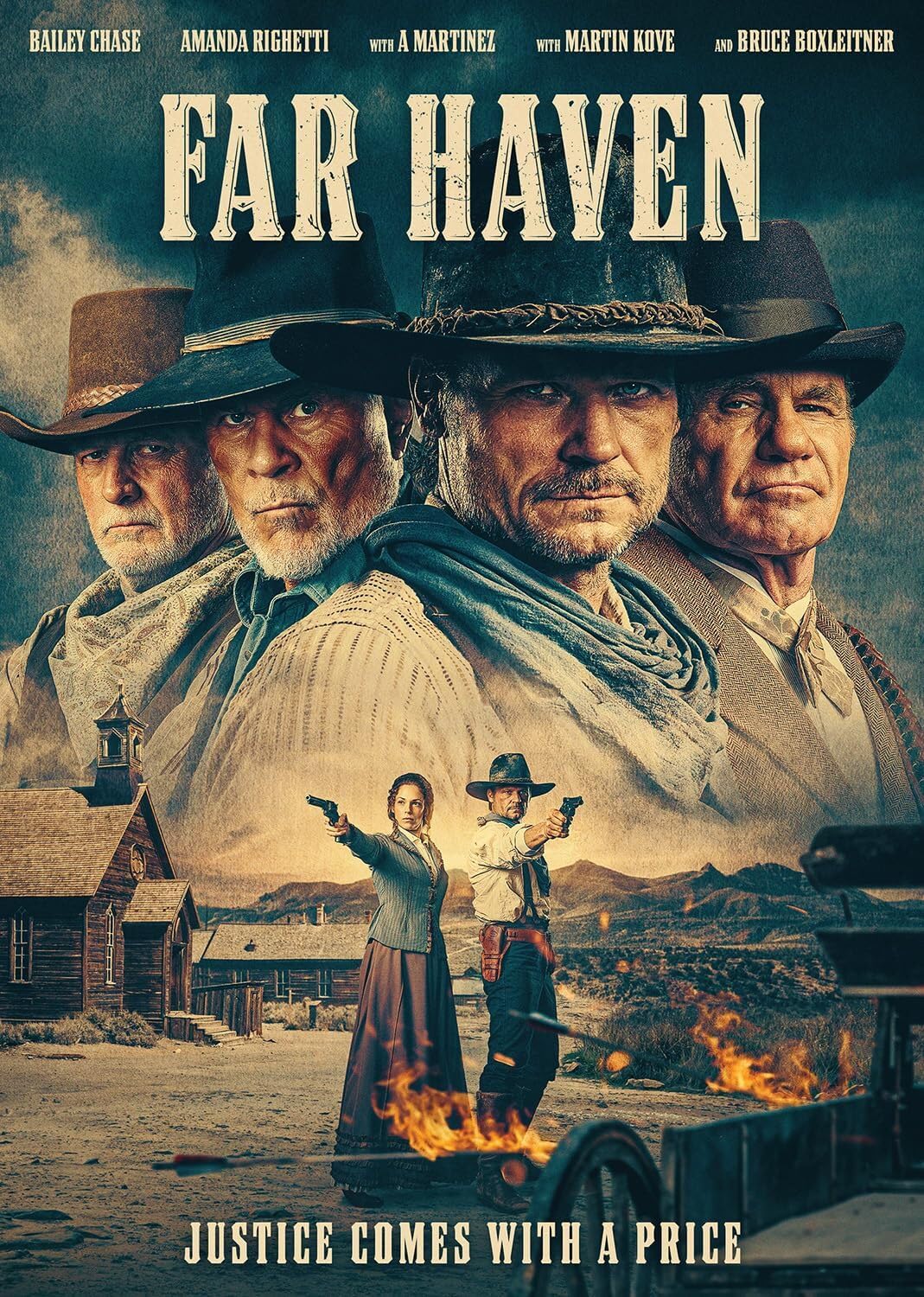 Far Haven USA DVD largometraje original del oeste americano importado