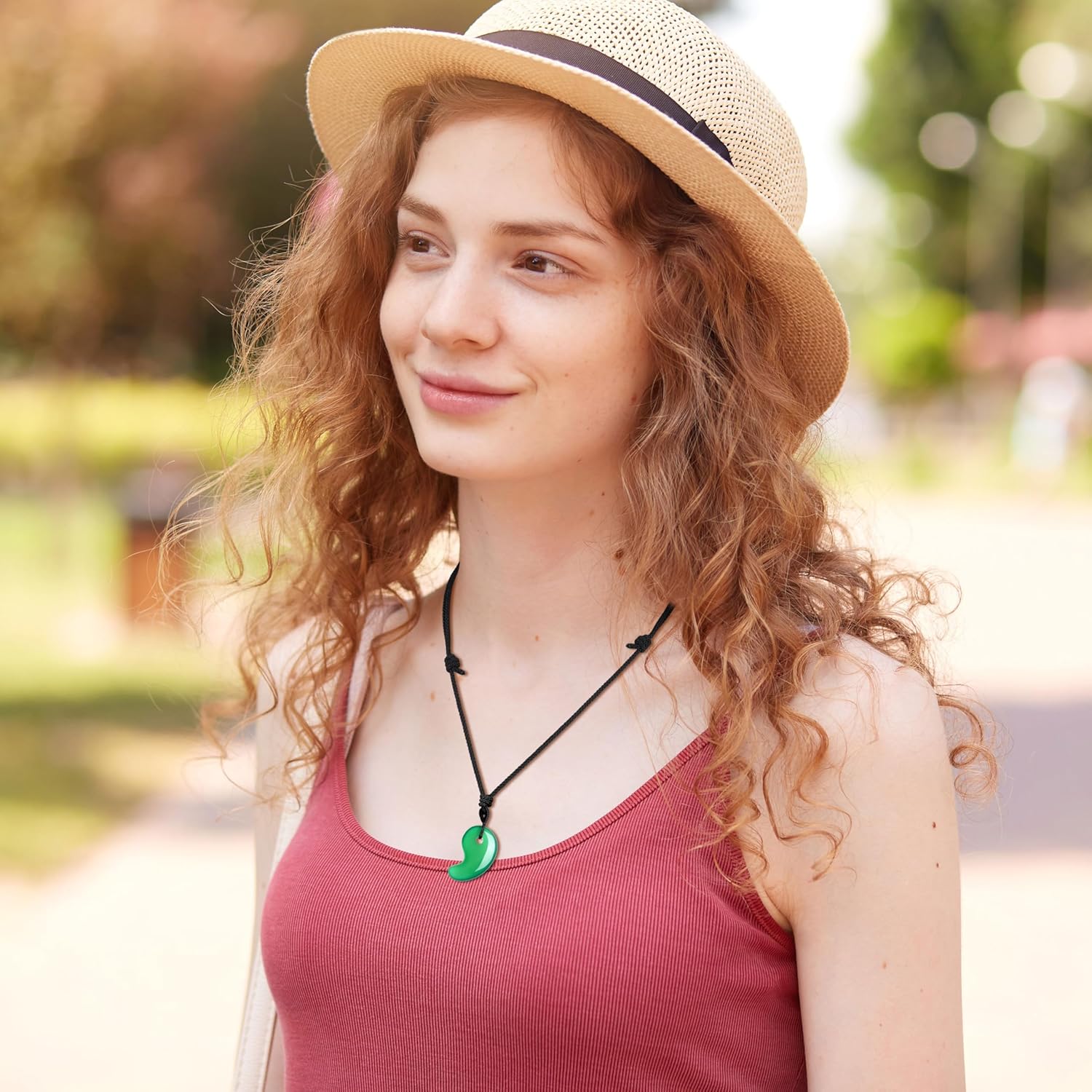 COAI Japanese Magatama Healing Crystal Necklace - Image 3