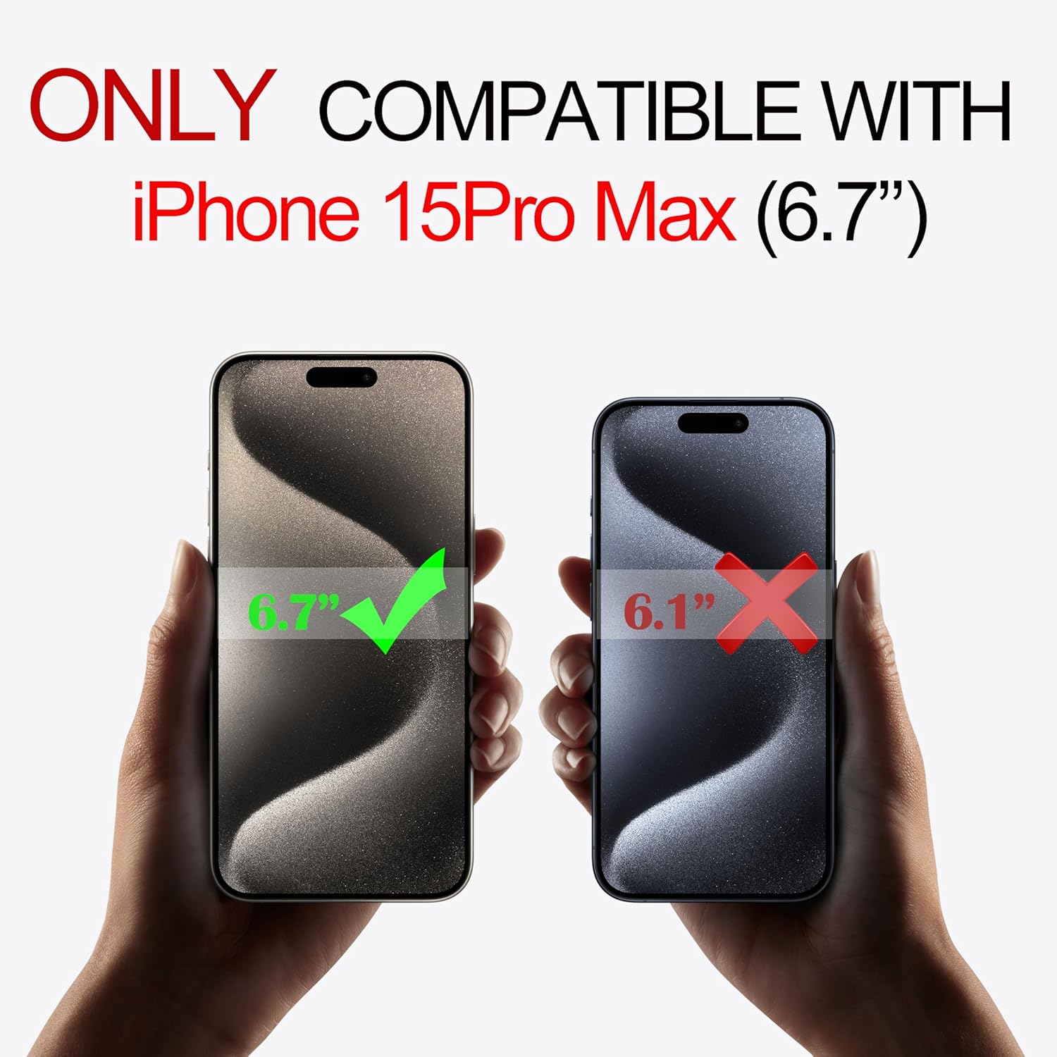 ImpactStrong Magnetic Guard for iPhone 15 Pro Max Case with Stand [Military Drop Protection] [for MagSafe Charging] Shockproof Translucent Matte Phone Cover, Black