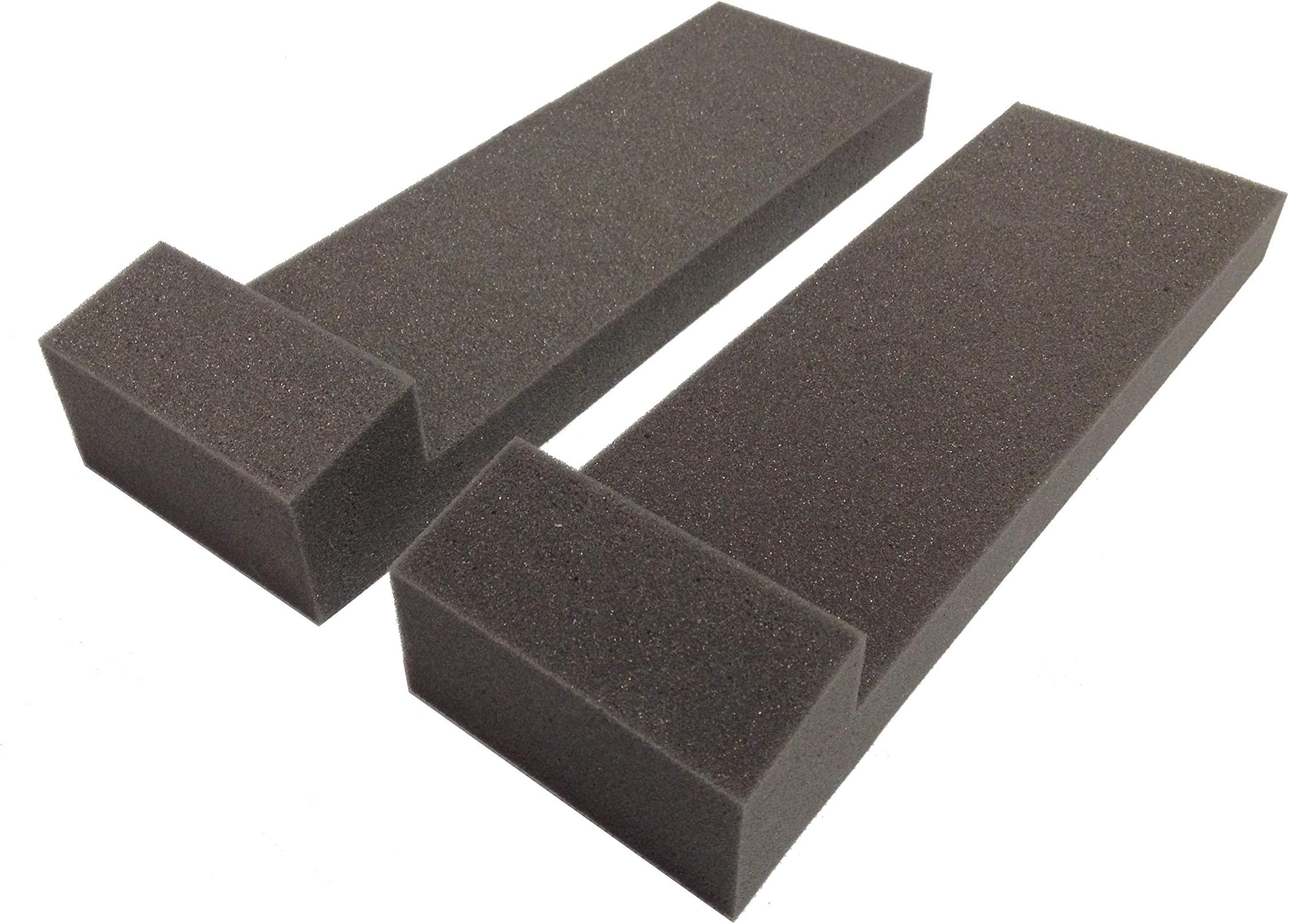 Advanced Acoustics Acoustic Treatment A.M.I PRO Speaker Isolation Pads Studio Foam SLOPED