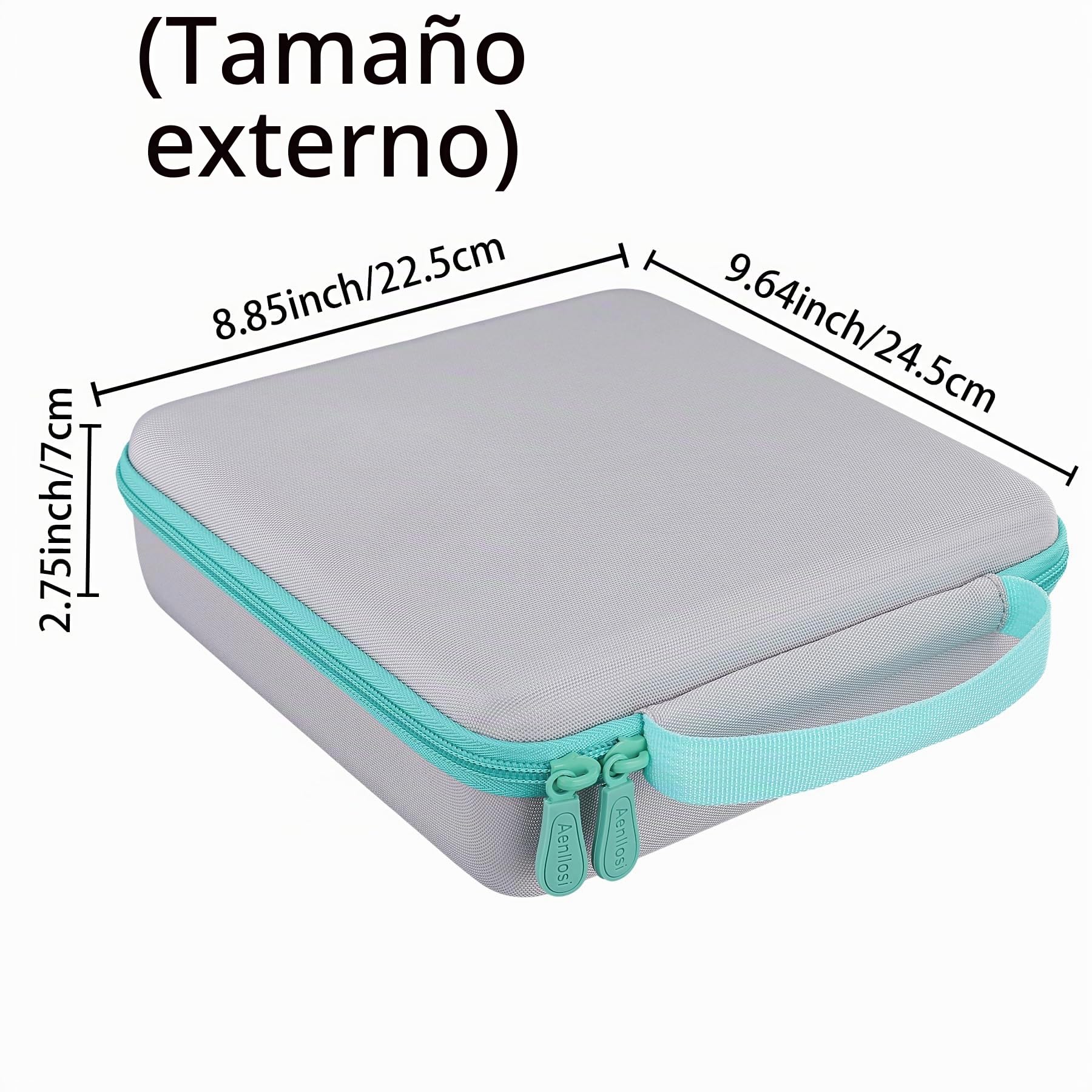 Aenllosi Funda de Transporte Rígida Compatible con TIMIO Juguete Audio Interactivo Educativo,La Bolsa de Malla Puede Contener el TIMIO 5 Discos - No Incluye Reproductor TIMIO(Solo Funda)