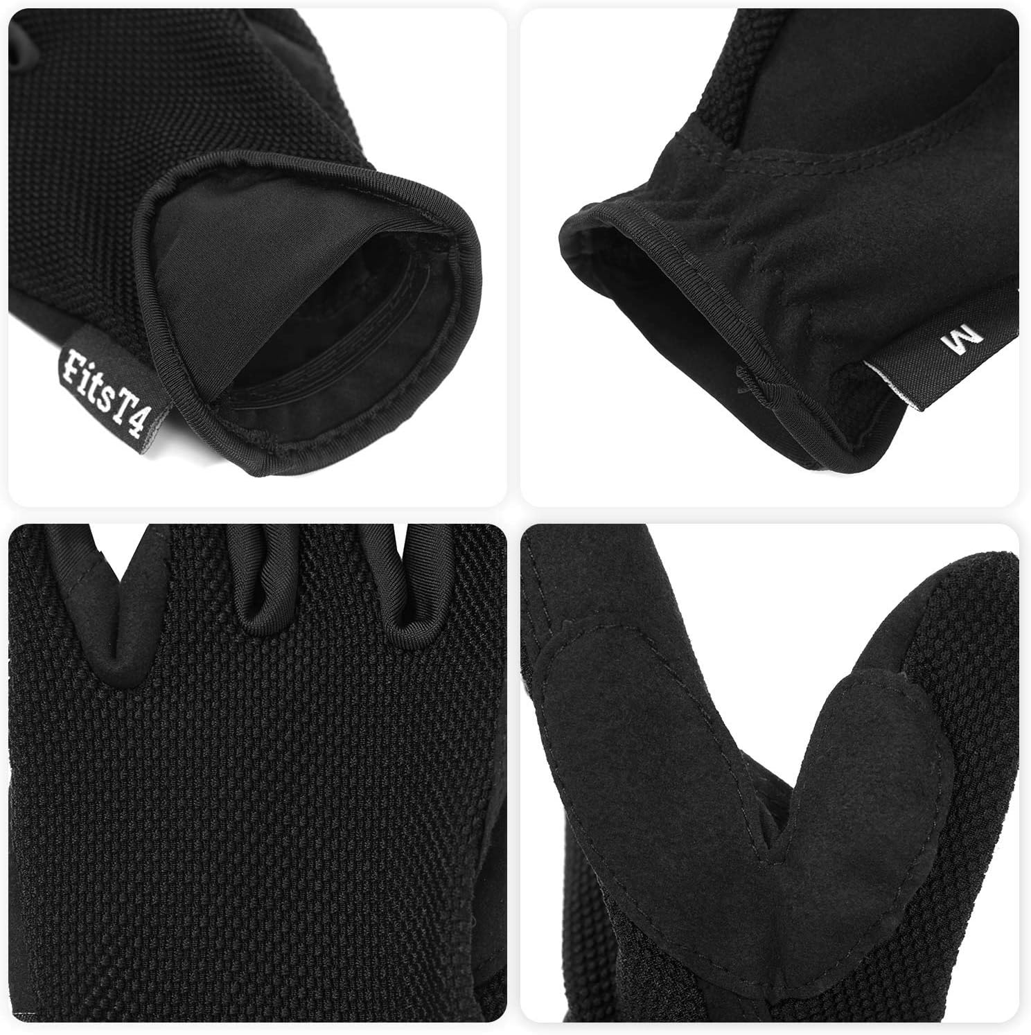 FitsT4 Kids Horse Riding Gloves Stretch Equestrian Horseback Gloves Boys & Girls Youth Outdoor Mitts Perfect for Biking Cycling Gardening : Sports & Outdoors