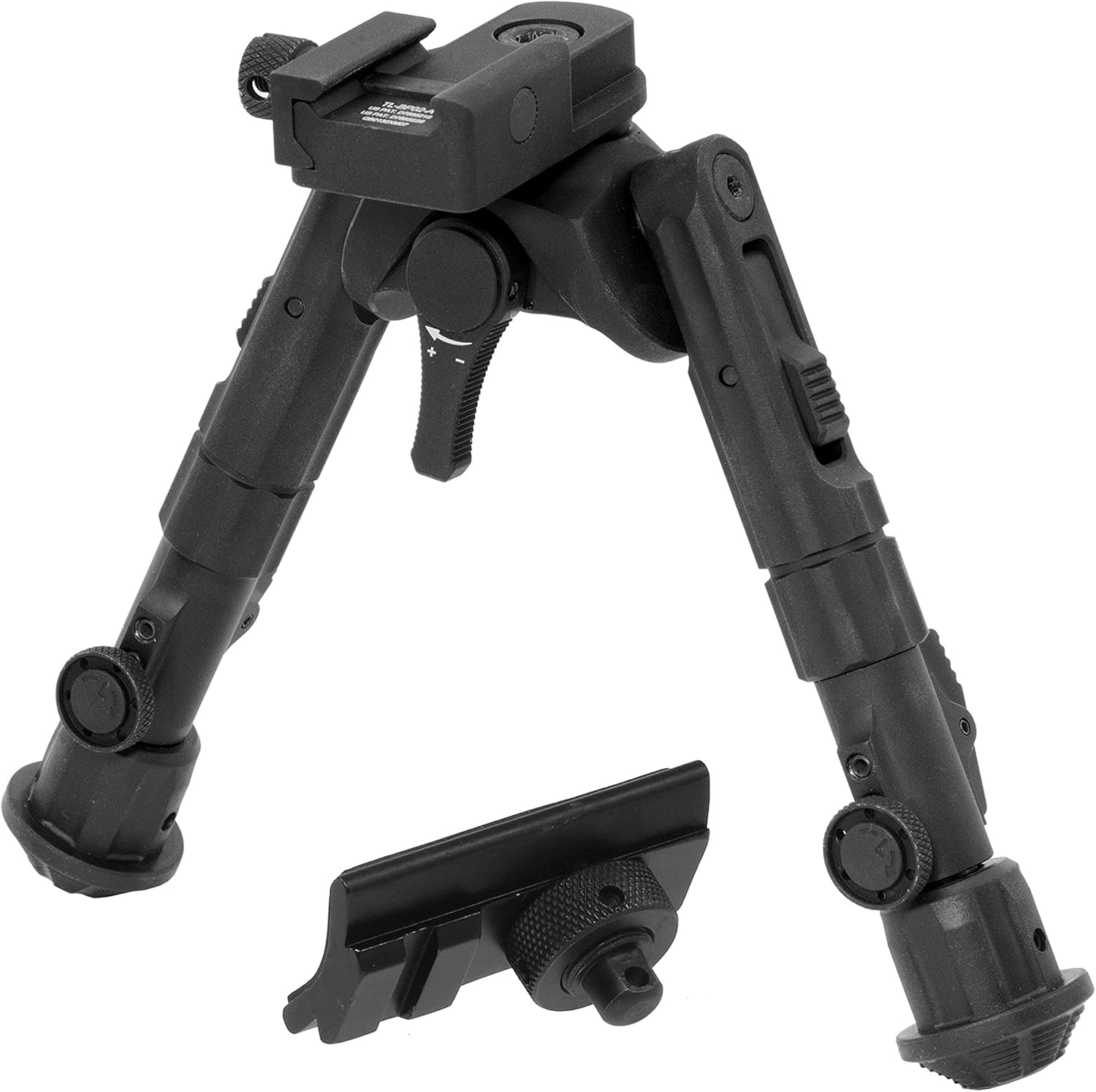 UTG Recon 360 TL Bipod, 5.5"-7.0" Center Height, Picatinny,Black