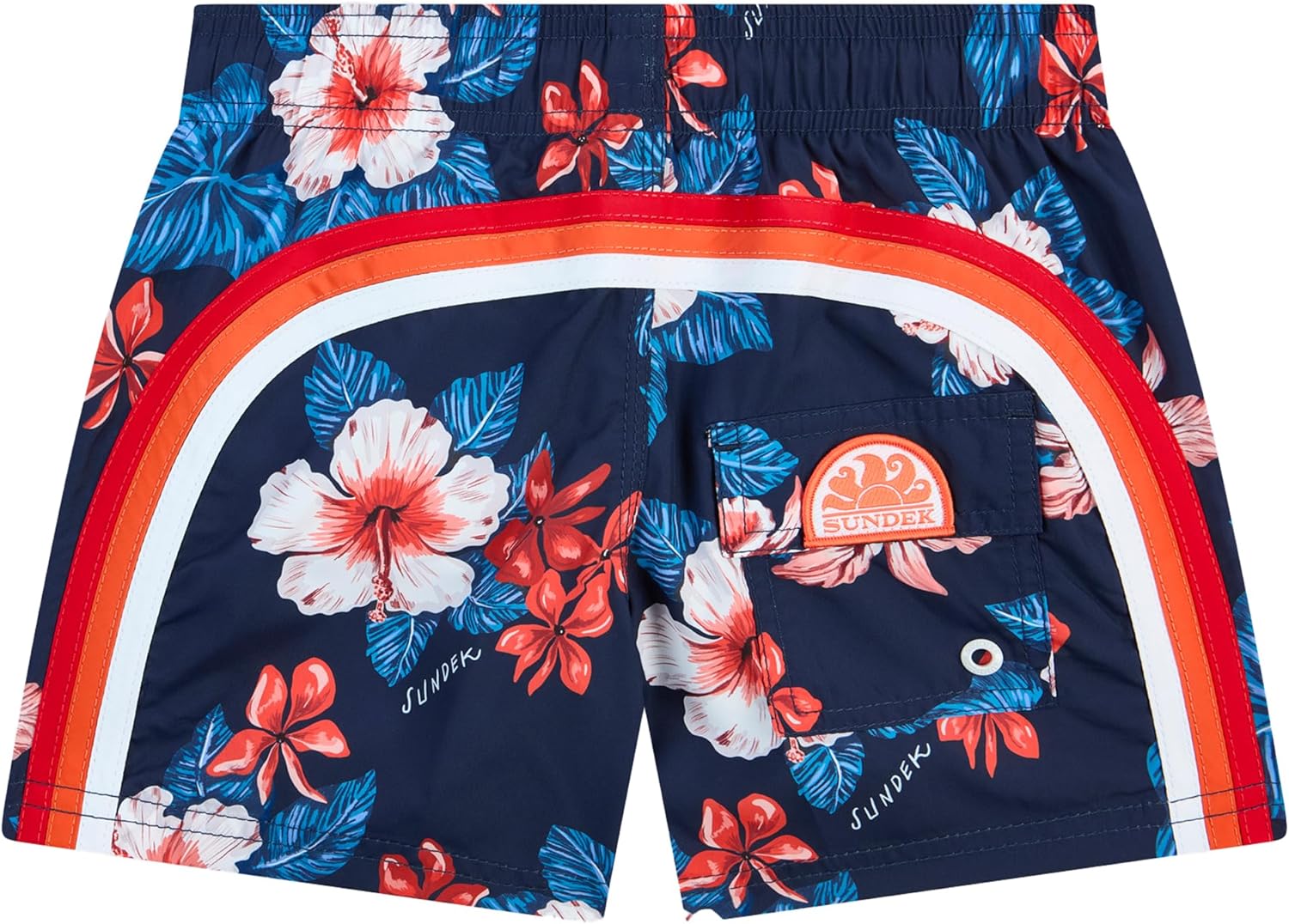 SUNDEK Boys Elastic Waist Boardshort, Swim Trunks Sized by Age