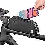 ROCKBROS Top Tube Bike Bag Bicycle Top Tube Bag Front Frame Bag Cycling Accessories Bike Pouch Lightweight Portable New Mounting System