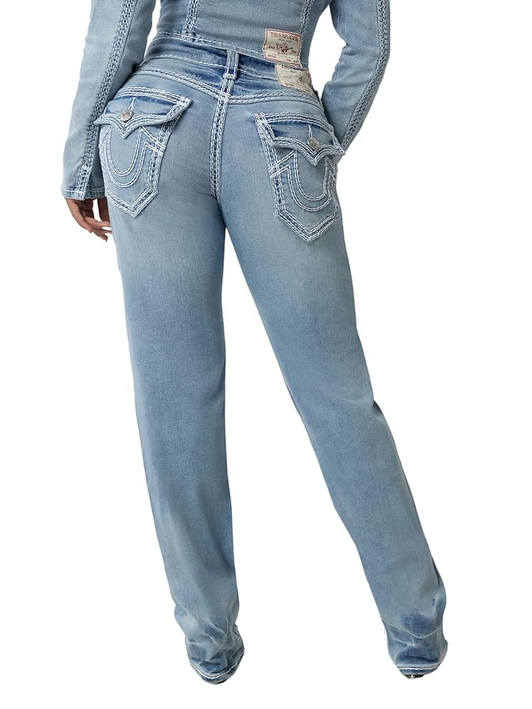 Amazon.com: True Religion Women's Ricki Relaxed Straight