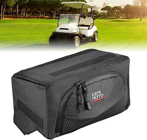 Miniatura 8 de KEMIMOTO Bolsa de almacenamiento para carrito de golf compatible con Club Car Tempo, 1680D, bolsa organizadora sin perforaciones, impermeable, color