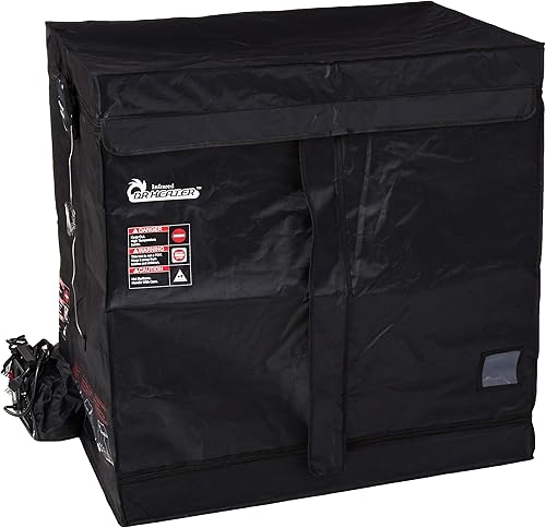 calefactor de aire para control de chinches, 2017 verion 2-tier de 18 pies cúbicos, portátil con termómetro y temporizador