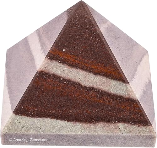 Miniatura 510 de Amazing Gemstone Lapis Lazuli Pyramid Crystal Healing Stones - 2" Great Pyramid Figurine of Natural Stone Pyramid for Meditation, Reiki, Chakra