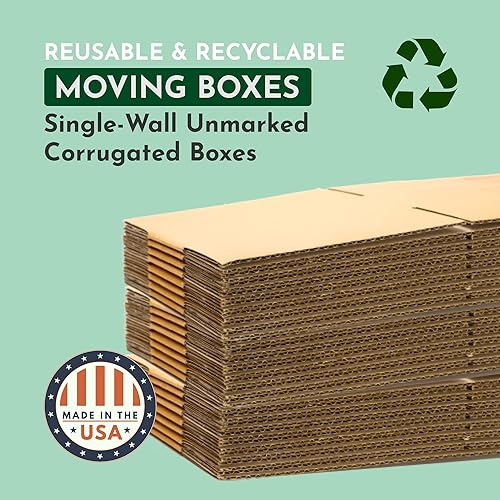 Miniatura 2 de BOXES FAST Cajas de cartón corrugado de 12 x 10 x 10 pulgadas, pequeñas de 12 pulgadas de largo x 10 pulgadas de ancho x 10 pulgadas de alto,