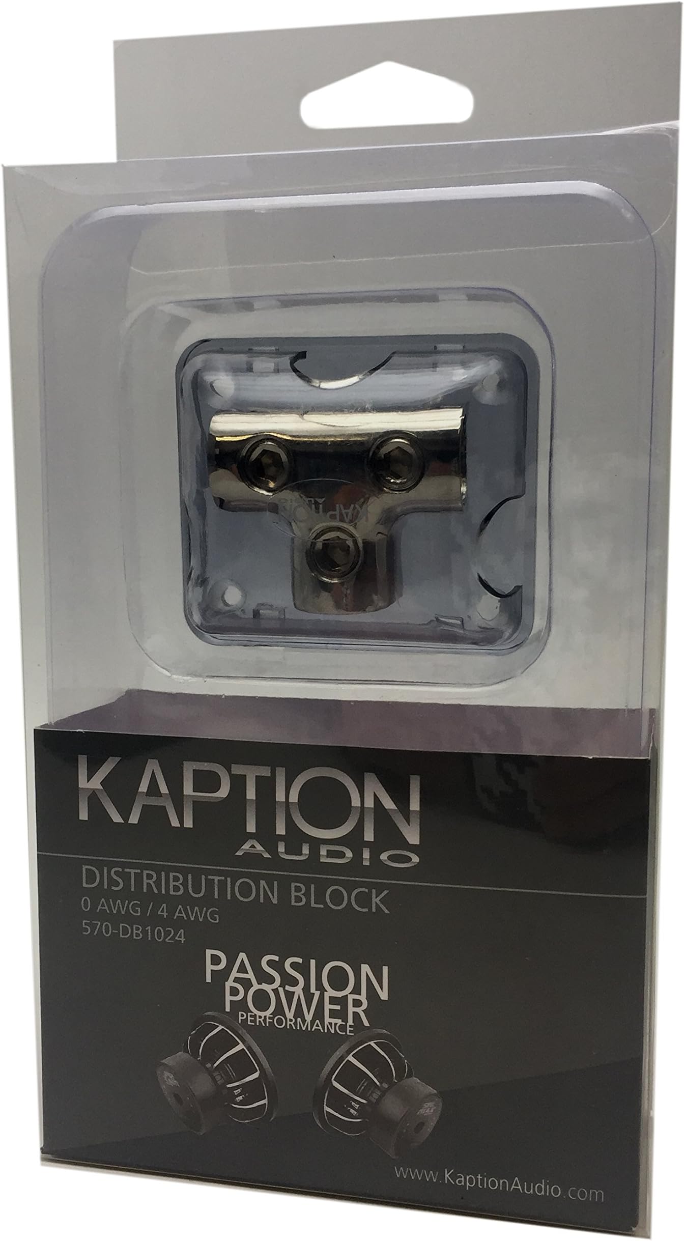 Kaption Audio 200 Amp Circuit Breaker + Reset Switch & Circuit Breaker & ANL Fuse Holder Distribution Block 570-DB1024AZ1