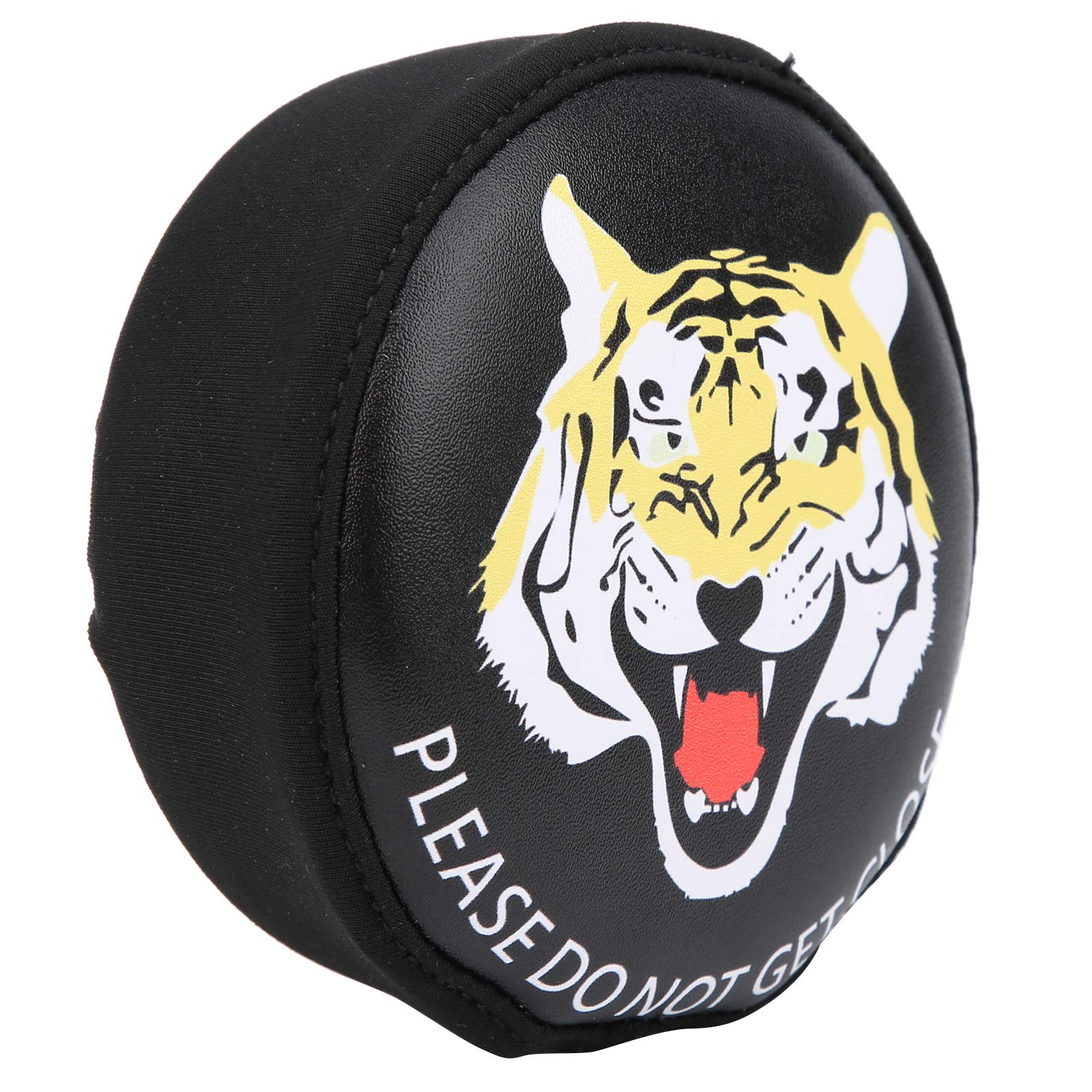 RC Spare Tire Cover, Universal PU Leather 1/10 RC Tire Dustproof Cover RC Accessory Compatible for traxxas trx4(E)
