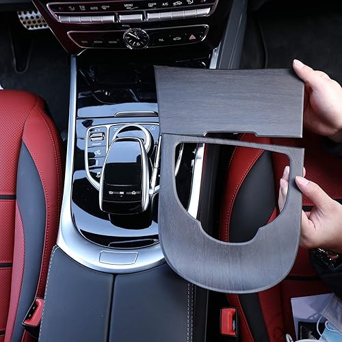 Miniatura 18 de YIWANG - Pegatinas para marco de consola central de Mercedes Benz Clase G W463 2019 2020, color plateado