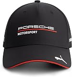 PUMA Porsche Motorsport Curved Brim Team Cap - Black - One Size Fits Most - 1