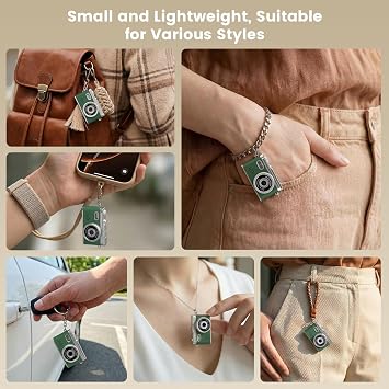 Mini Keychain Camera,Thumb Camera,Pocket Video Camcorder for Teens/Adults