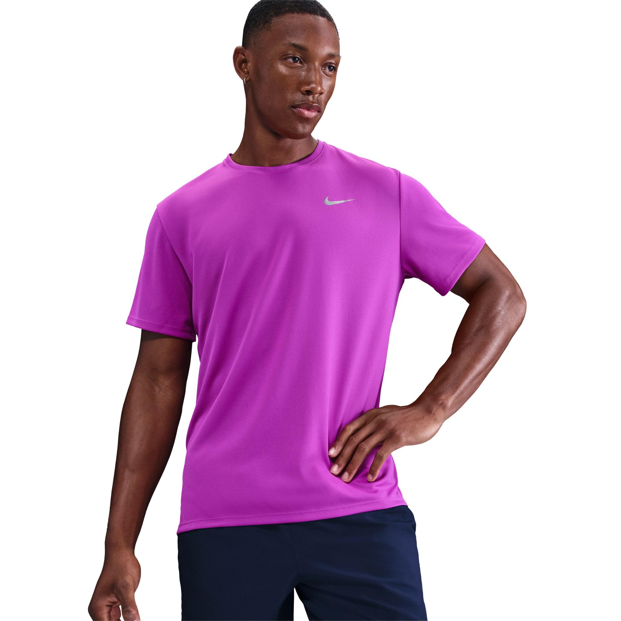 Nike M Nk DF UV Miler SS Top a Maniche Corte Uomo