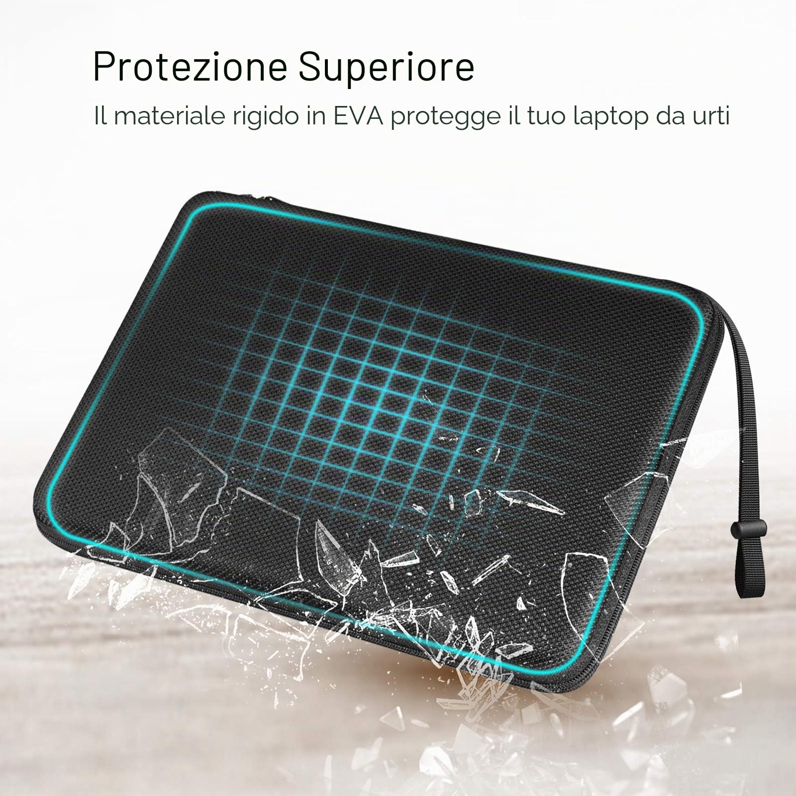 FINPAC Porta PC Laptop Sottile Cover Rigida Custodia Borsa per 13" MacBook Neo A18 Pro, 13" MacBook Air M5 2026 M4 M3 M2, 14" MacBook Pro 2026-2021 M5 Pro/Max M4 M3 M2 M1, 13,5"-13,8" Surface Laptop