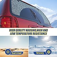 Vista 6 de GSPSCN Limpiaparabrisas trasero de 10" para Chevy Trax 22-13 Traverse 24-18 /Jeep Compass 17-07，Patriot 17-07/ Ford Escape Focus 07-01/ Dodge