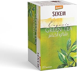 سيكيم شاي اخضر عضوي، 20 ظرف اكياس شاي