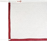 Sanung Portable Badminton Net - Standard 20FT x 2.5FT Weatherproof Polyester Replacement for Backyard, Beach, Indoor/Outdoor Use