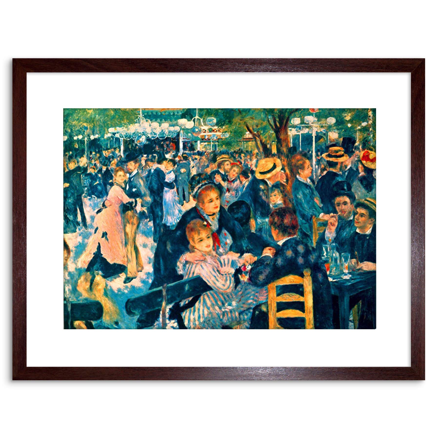 Wee Blue Coo PAINTING RENOIR DANCE MOULIN GALETTE FRAMED PICTURE ART PRINT F97X8788